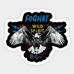 foghat wild spirit Sticker